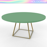 Green Round About Table