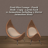 Fruit Slice Lounge Peach1