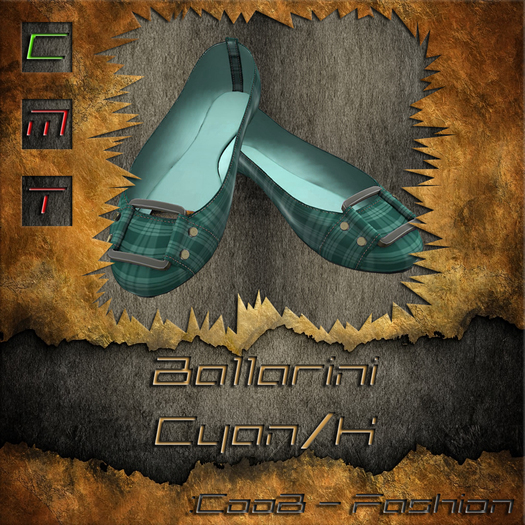 :CooB - Ballerini Cyan/K