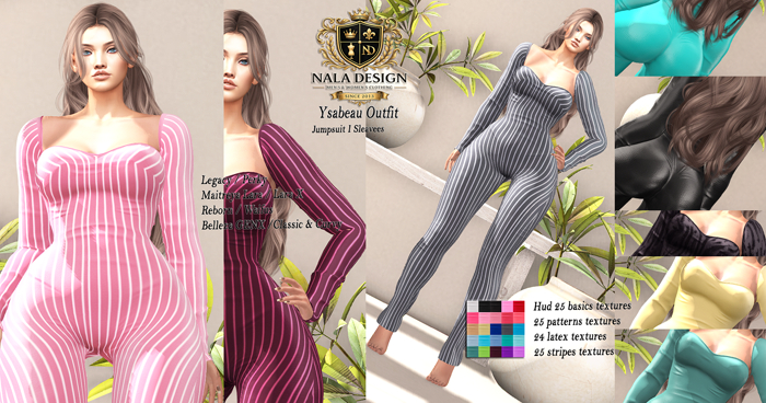 Nala Design - Ysabeau Jumpsuit {Fatpack}