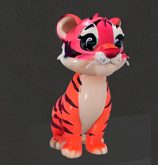 Tiger  pink  