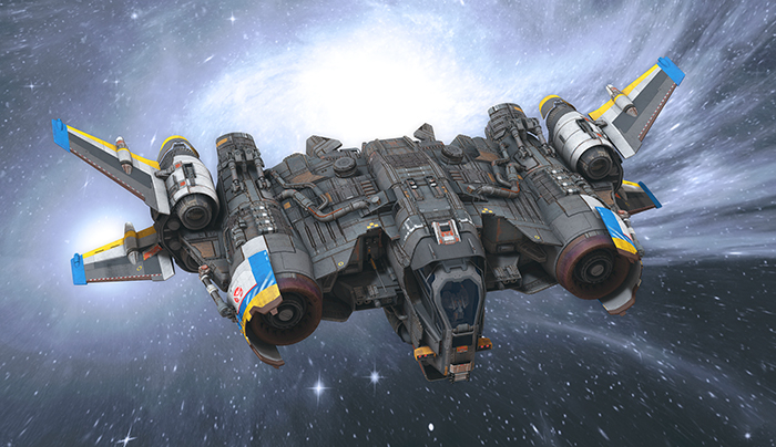 Sci-Fi Spaceship - Smuggler