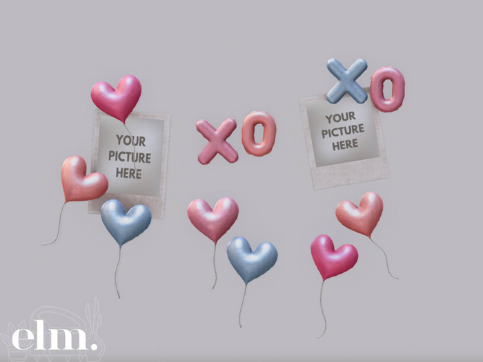 Elm. Lovebug Fridge Magnets//Balloons