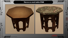 Marocco end table PBR
