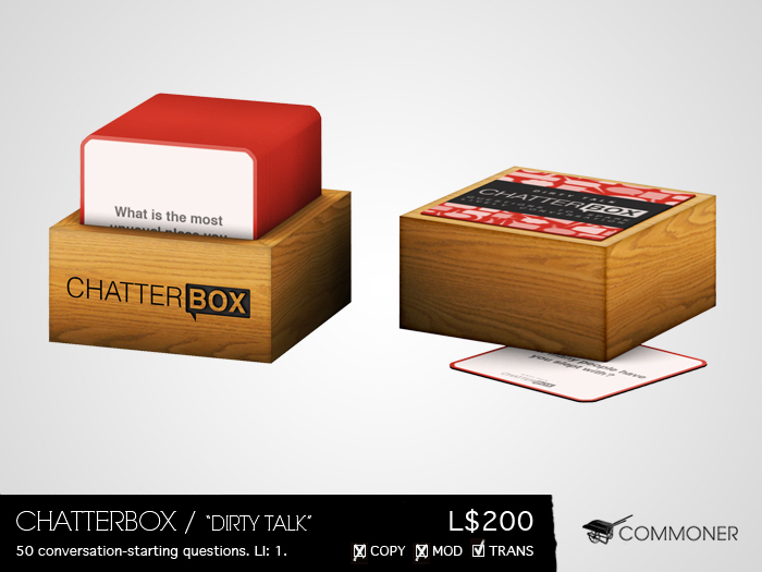 Chatterbox - Dirty Talk