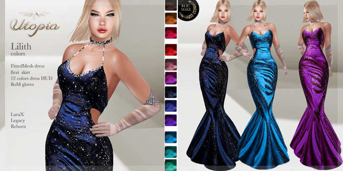 Utopia Lilith colors