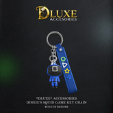 *DLUXE* DINKIE'S SQUID KEY CHAIN* blue