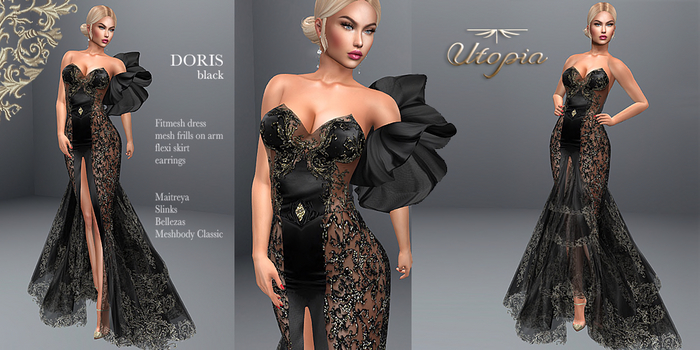 Utopia Doris black