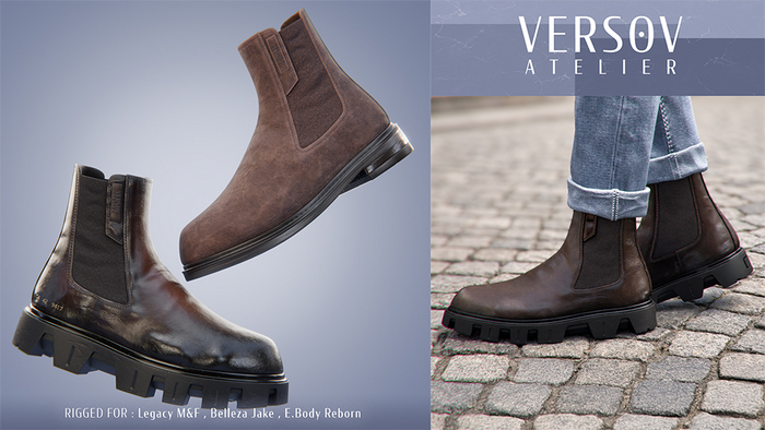 [VERSOV] VORONOV Chelsea Boots - FATPACK
