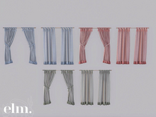 Elm. Solene Curtains [Pack #7]