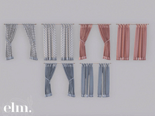 Elm. Solene Curtains [Pack #5]