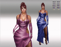SET Dress long,Sleeves,String,Heels,Collar 36x Multicolor5 HUD