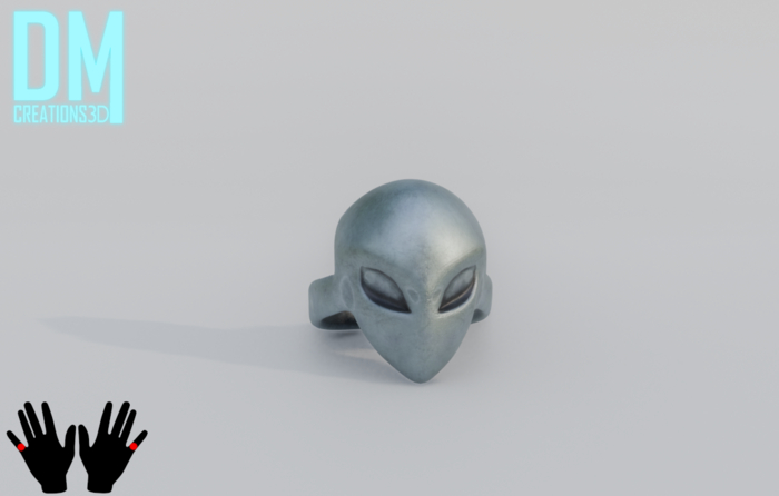 Ring Alien Full Perm Mesh
