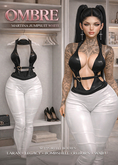 OC *MARTINA JUMPSUIT BLACK&WHITE PACK* (box multi.body)