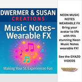 MUSIC NOTES WEARABLE