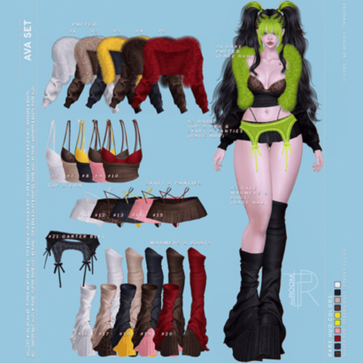 theROOM - "Ava" warmers & boots #3 RARE