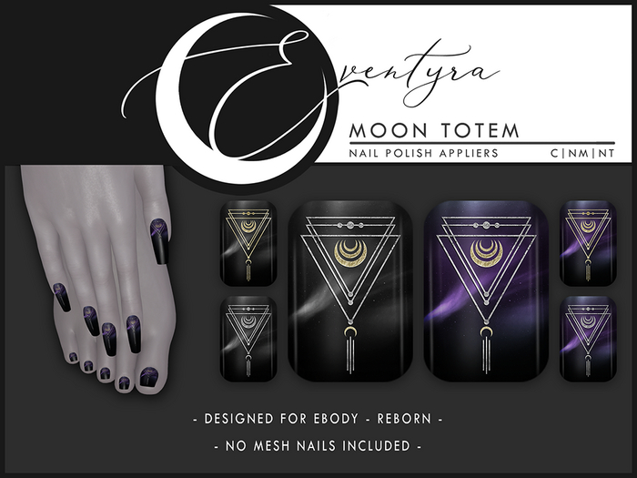 Eventyra - Reborn Nail HUD - Moon Totem