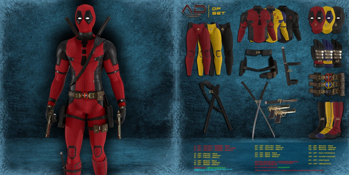 01 [AD] - RARE - DP - JACKET - Red - LEGACY