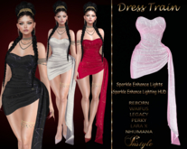 InStyle  Version 1 Dress Train - Pink