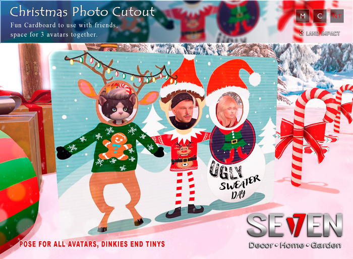 SE7EN - Christmas Photo Cutout