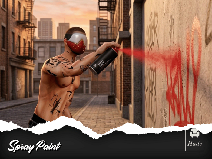 Hade - Spray paint