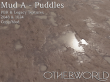 Otherworld - PBR Mud A - Puddles CM