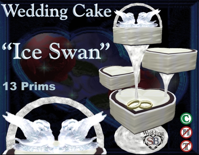 BC - Wedding Cake (Ice Swan)