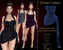 InStyle Version-2 Sequin Dress - Chameleon