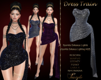 InStyle Version-2 Sequin Dress - Grey