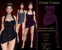 InStyle Version-2 Sequin Dress - Purple