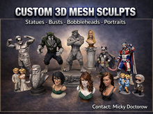Custom Mesh Portraits