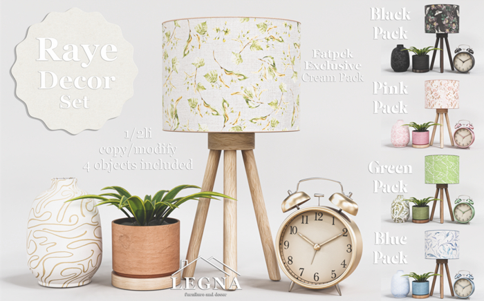 - Legna - Raye Decor Set (Fatpack)