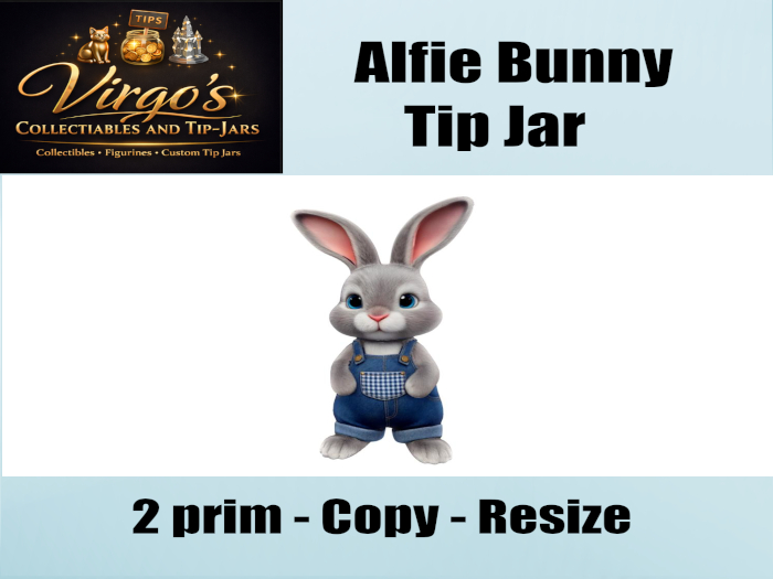 Alfie Bunny Tipjar  Boxed