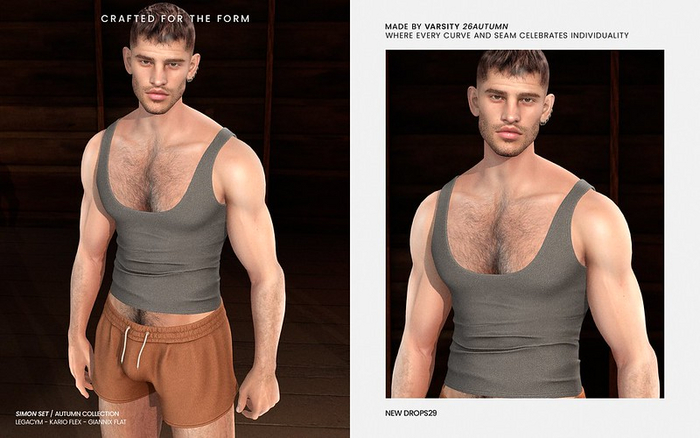 [VARSITY] "Simon" Tanktop - Demo