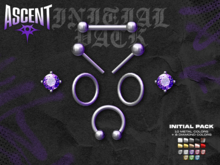 ASCENT - Initial Pack Piercing Free Piercings