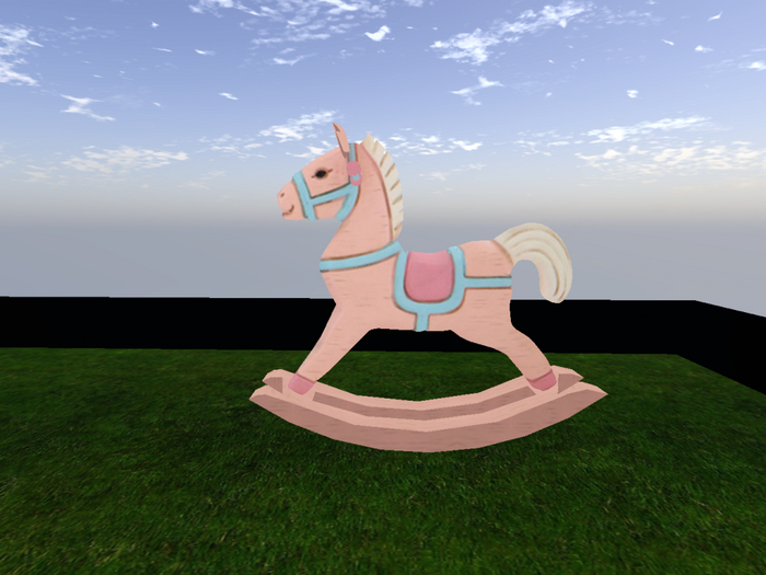 Teulu Breedables HorseRocker: Beau On Ice