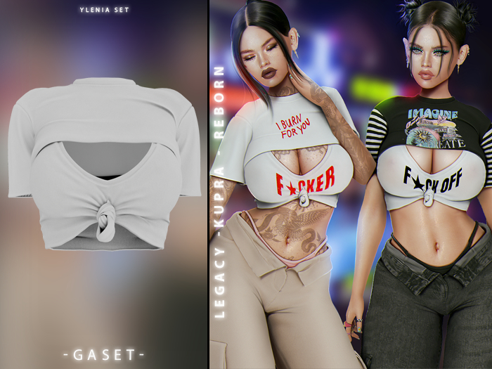 GASET - WHITE YLENIA TOP