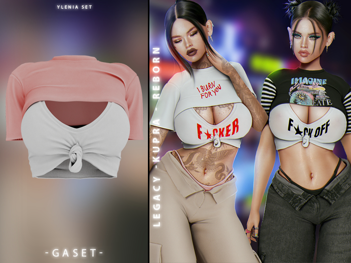 GASET - PINK YLENIA TOP