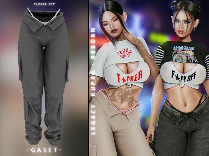 GASET - GRAY YLENIA PANT