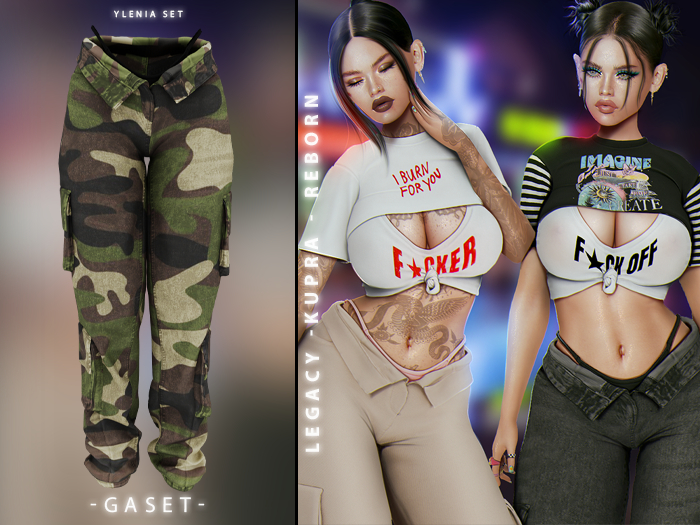 GASET - MILITARY CAMEL YLENIA PANT