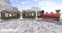 02. WOON. - Polar Holiday Express - Polar Carriage GREEN - RARE