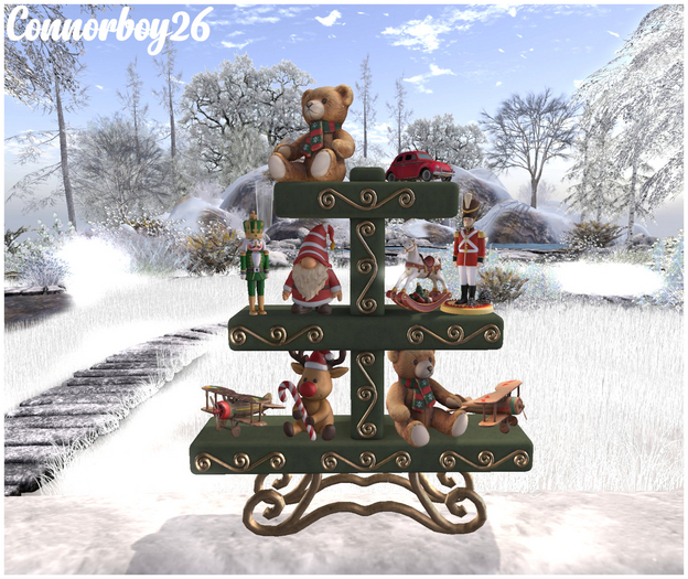 03. WOON. - Polar Holiday Express - Vintage Toy Rack