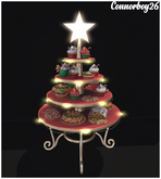 05. WOON. - Polar Holiday Express - Pastry Tower Red