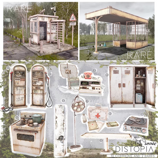 IONIC :  Abandoned Gas Station  - RARE