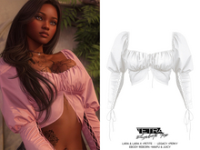TETRA - Elizabeth Corset Top (Snow)
