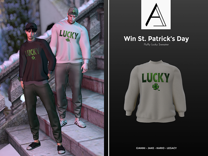 [ALF] Win Sweater Light - St. Patrick's Day