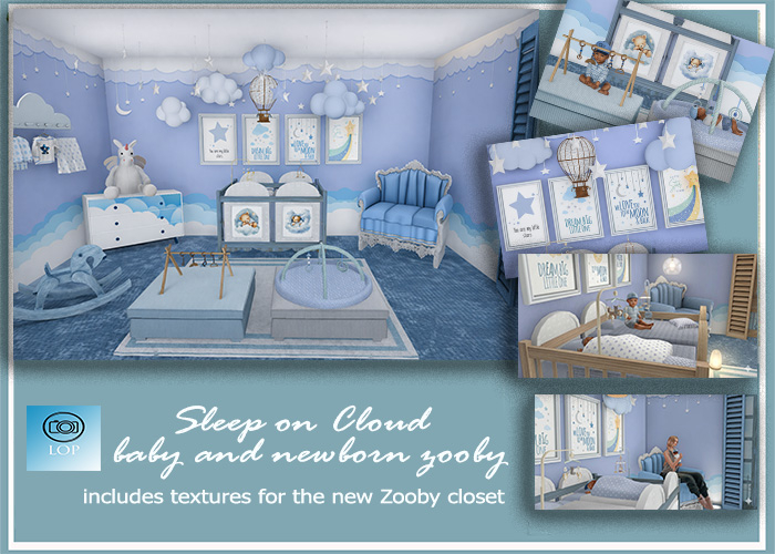 SLEEP ON CLOUD BABY AND NEWBORN ZOOBY(ADD)
