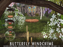 Magnetic - Butterfly Windchime