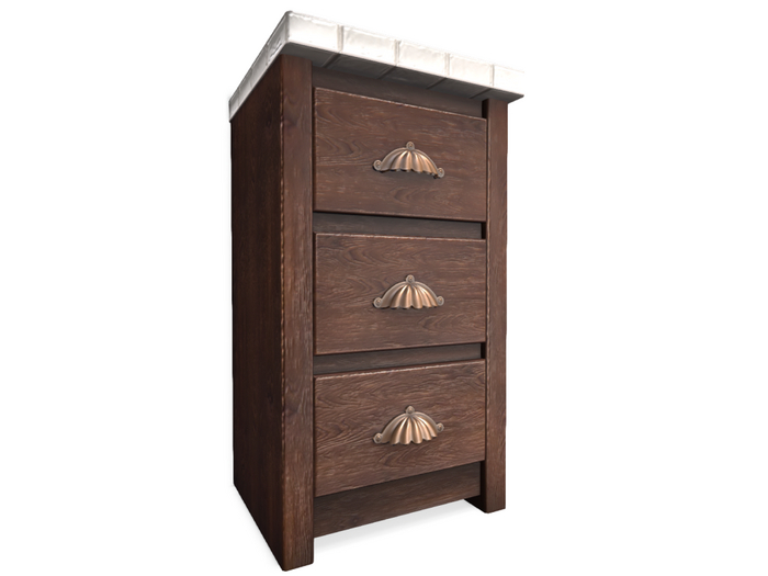 Random Matter - Cottage Kitchen - Drawers [Walnut]