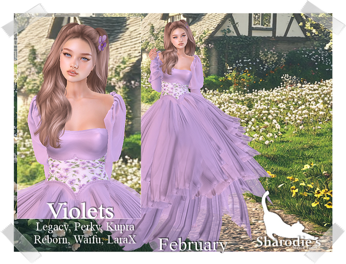 ~*~Sharodie's Design~*~Violets  - add me